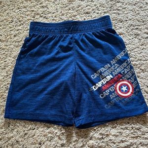 Jumping Beans Captain America active shorts. Size 5.